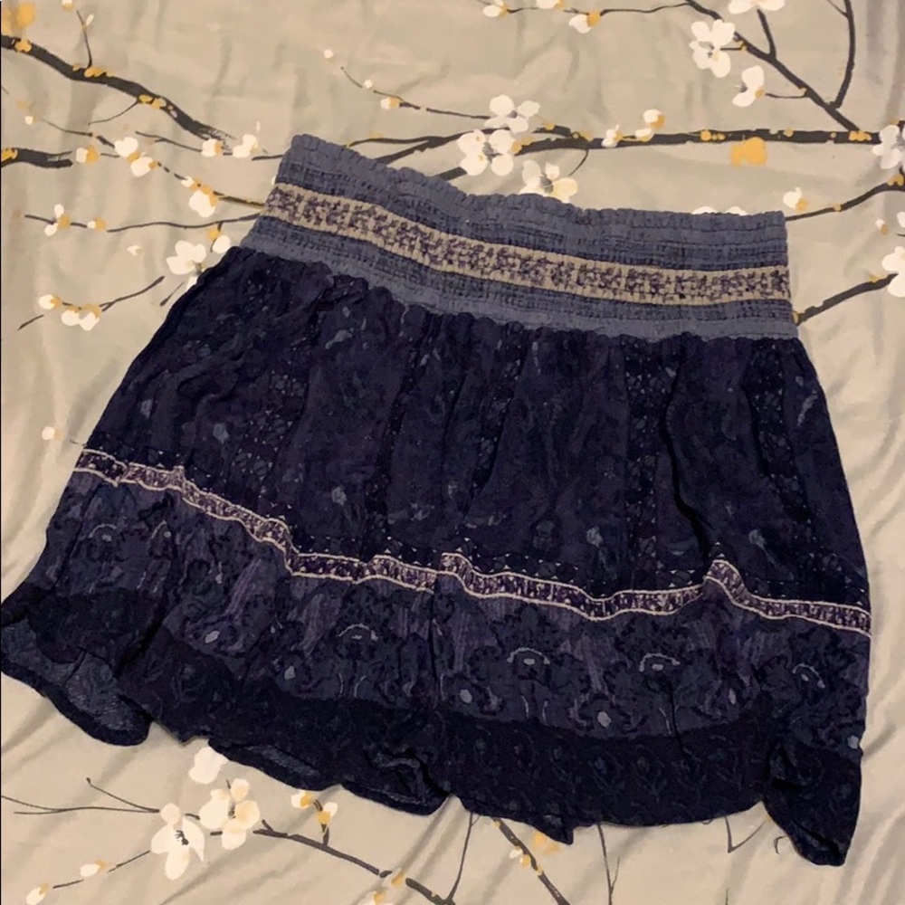Ecoté pattered skirt